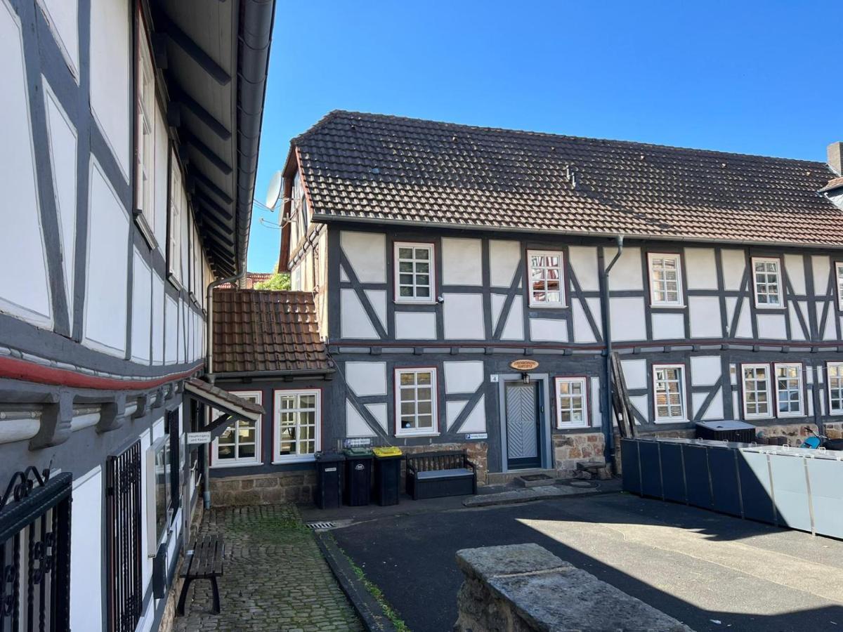 Ferienwohnung Burgsitz Spangenberg Exterior foto